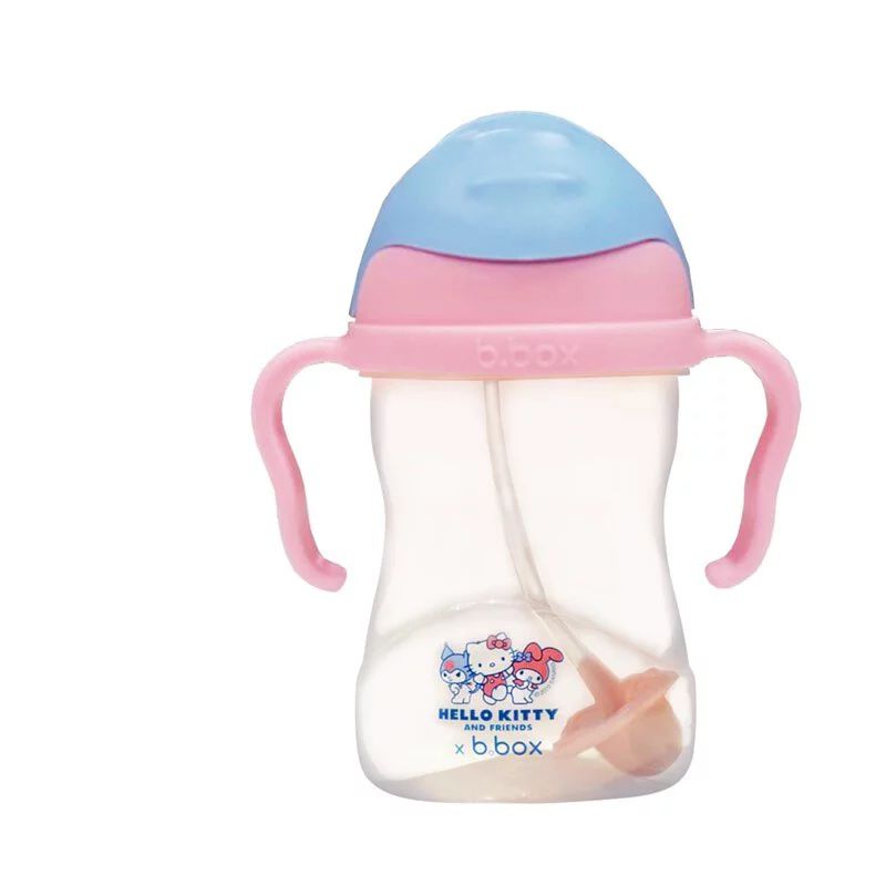 澳洲 b.box - 升級版防漏水杯-Kitty朋友(台灣限定 女孩款)