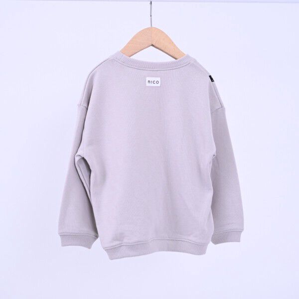 日本 Baby Room - 裏毛小妖精口袋長袖上衣-豆沙紅