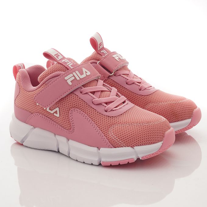 FILA - 輕量慢跑運動鞋(中大童段)-運動鞋-粉