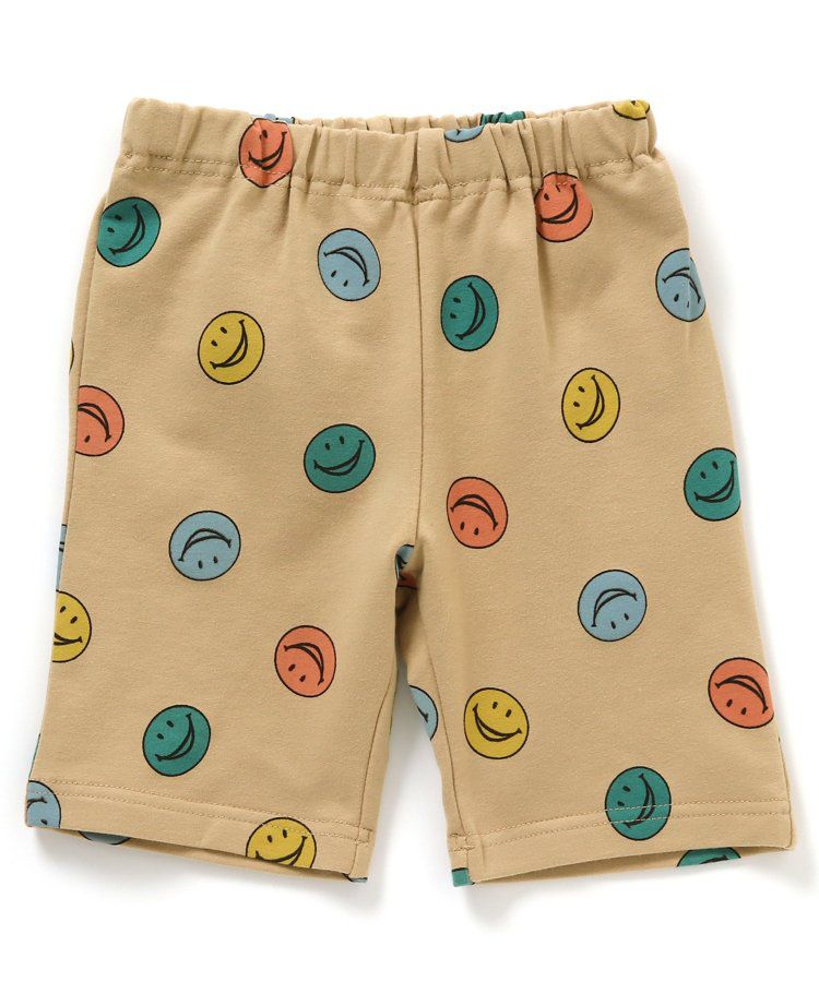 日本 BREEZE - 熱銷！百搭休閒印花短褲-乳牛紋-黑白