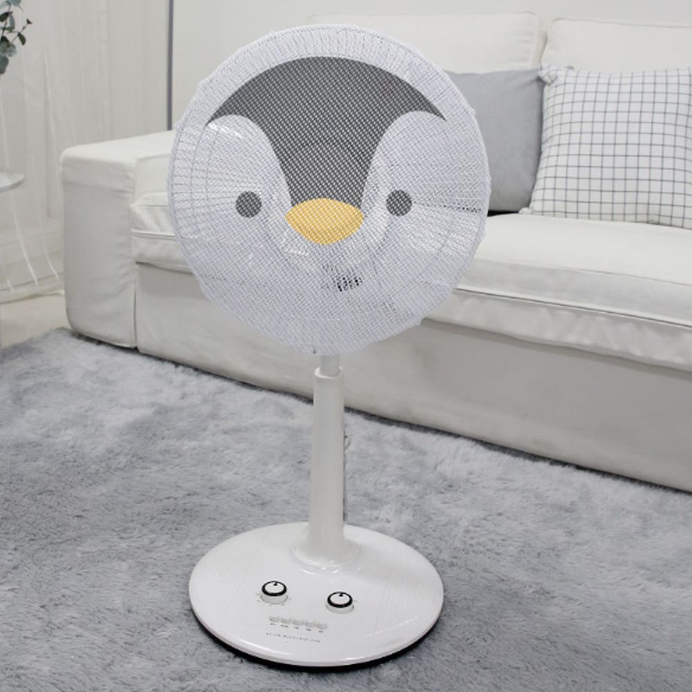 韓國 Bebe Deco - 電風扇安全網套-可愛企鵝