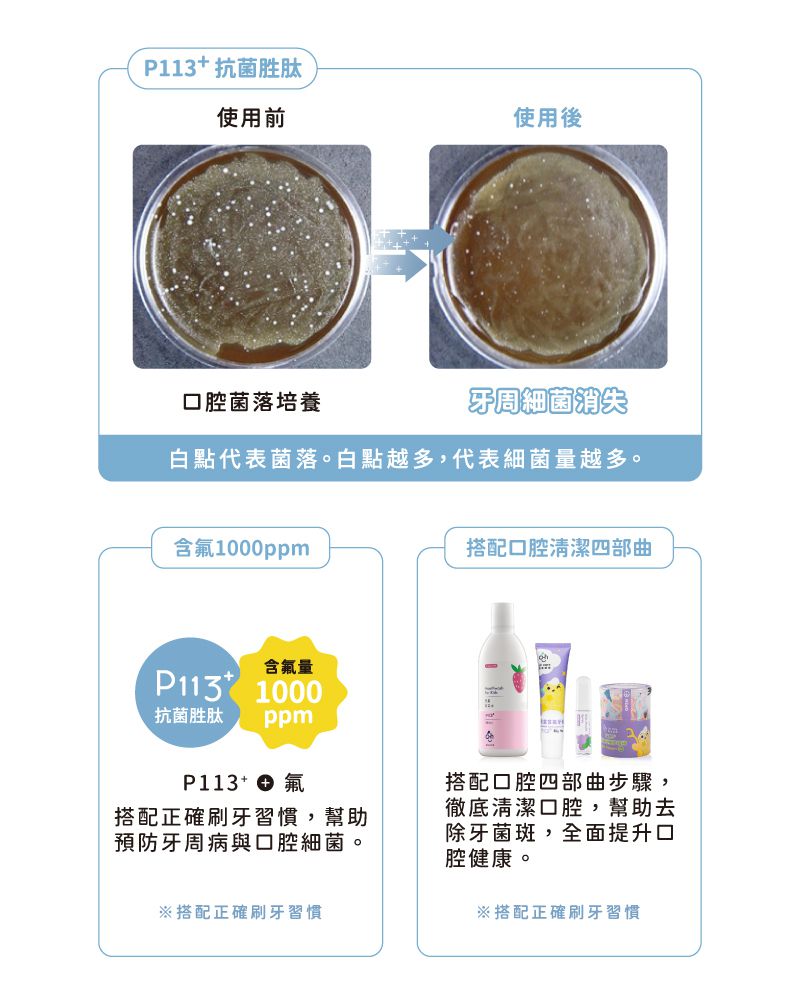 oh care 歐克威爾 - 兒童含氟牙膏-草莓-含氟量 1000ppm