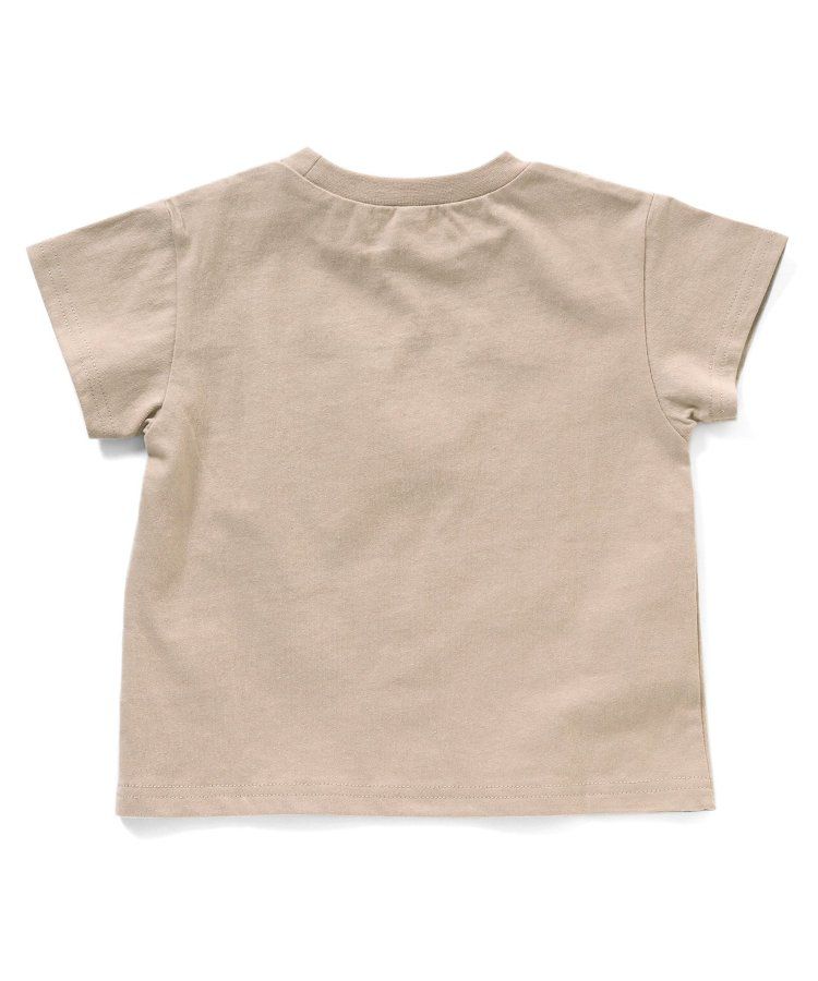 日本 apres les cours - 童趣印花口袋短袖上衣-昆蟲-草綠