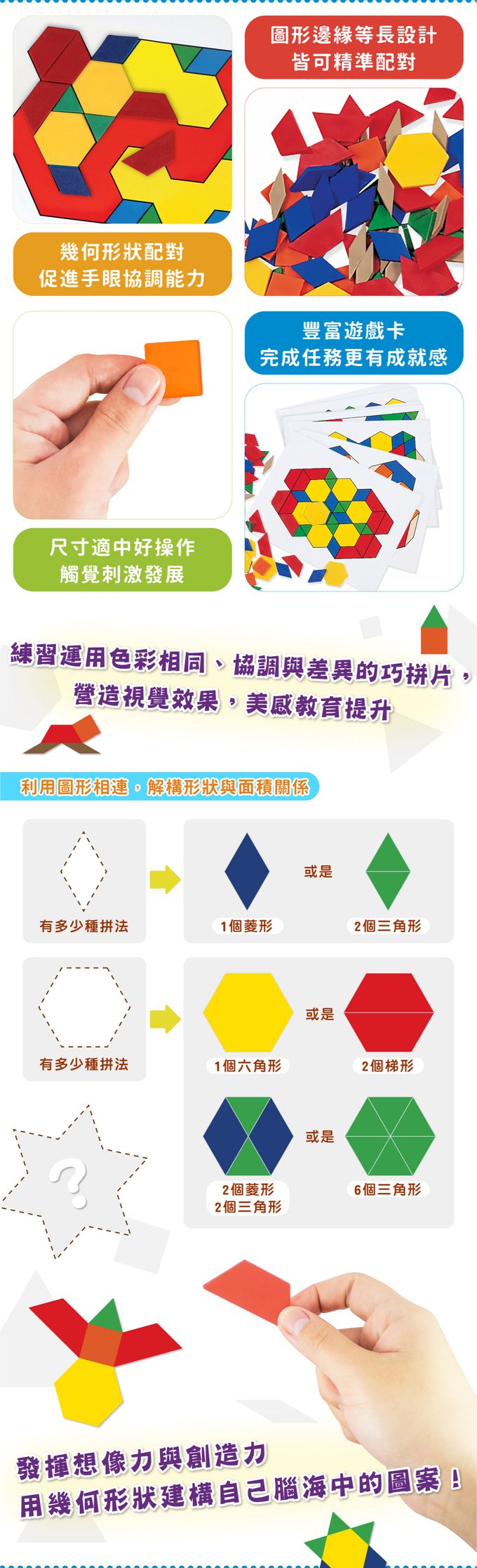 美國 Learning Resources - 益智巧拼板