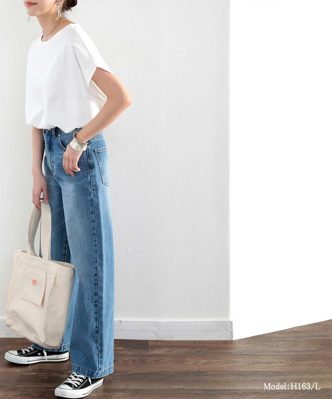 日本 Classical Elf - [熱銷] 100%棉顯瘦船領短袖上衣-深棕