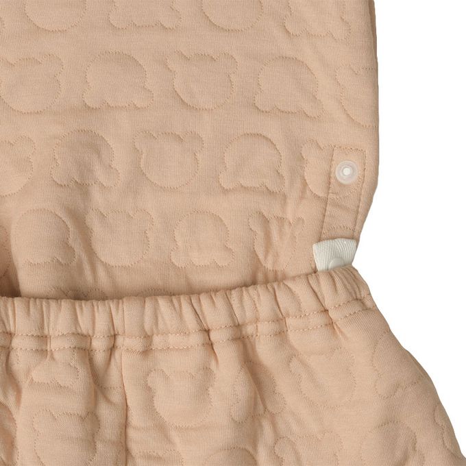 akachan honpo - 長袖鋪棉家居服-側邊按扣 小熊-咖啡色