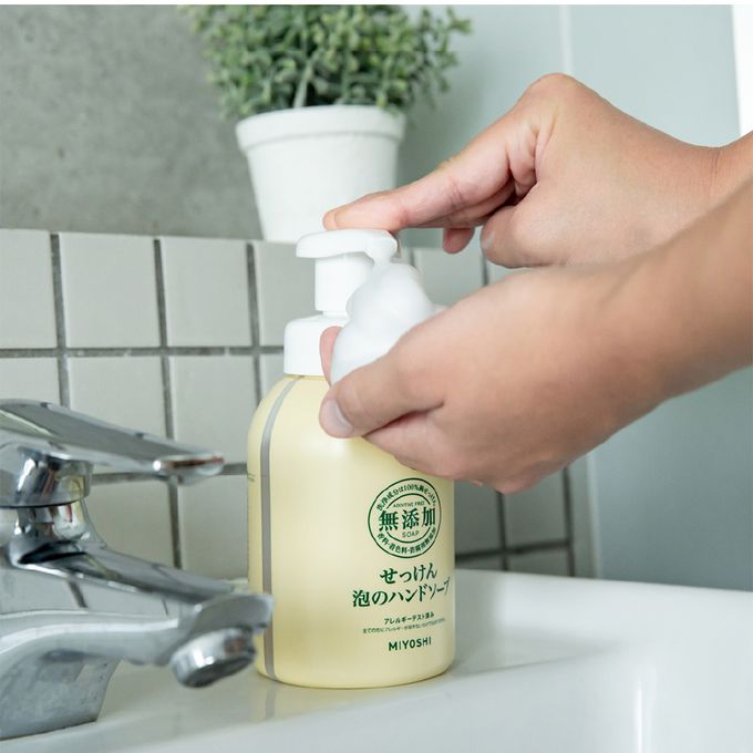 日本 MIYOSHI 無添加 - 無添加泡沫洗手乳-350ml