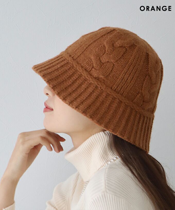 日本 BLUE EAST - 麻編編織鐘形帽-軍綠