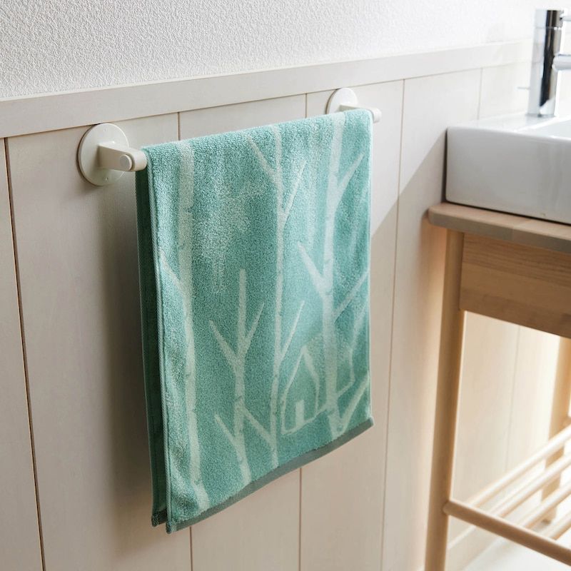 日本千趣會 - 北歐風 吸水速乾毛巾-白熊-石墨灰 (34×80cm)