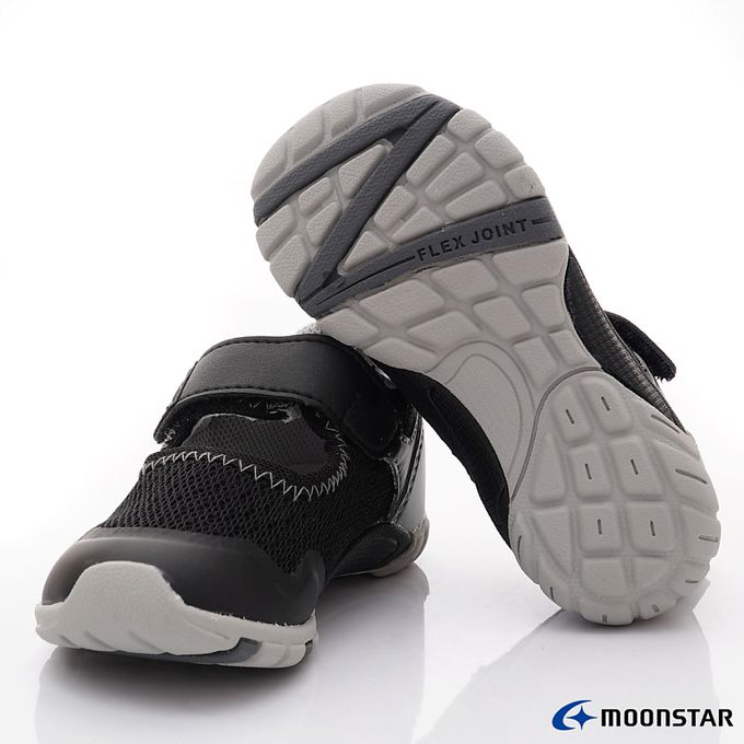 Moonstar日本月星 - HI系列休閒機能童鞋-MSC23366黑(中小童段)-機能運動鞋-黑