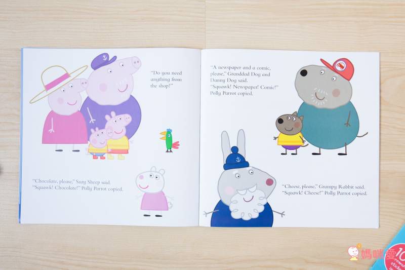佩佩豬Peppa Pig陪你玩❤【英文遊戲書66折起】我最便宜～貼紙書限量搶購！