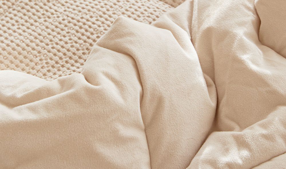 韓國 Maatila - 可水洗天絲莫代爾鬆餅棉被-燕麥