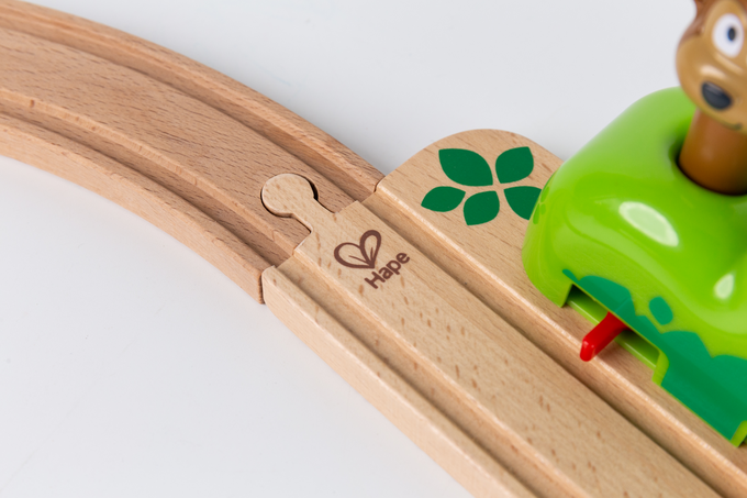 德國 Hape - 音樂跳跳猴軌道玩具(19件組)