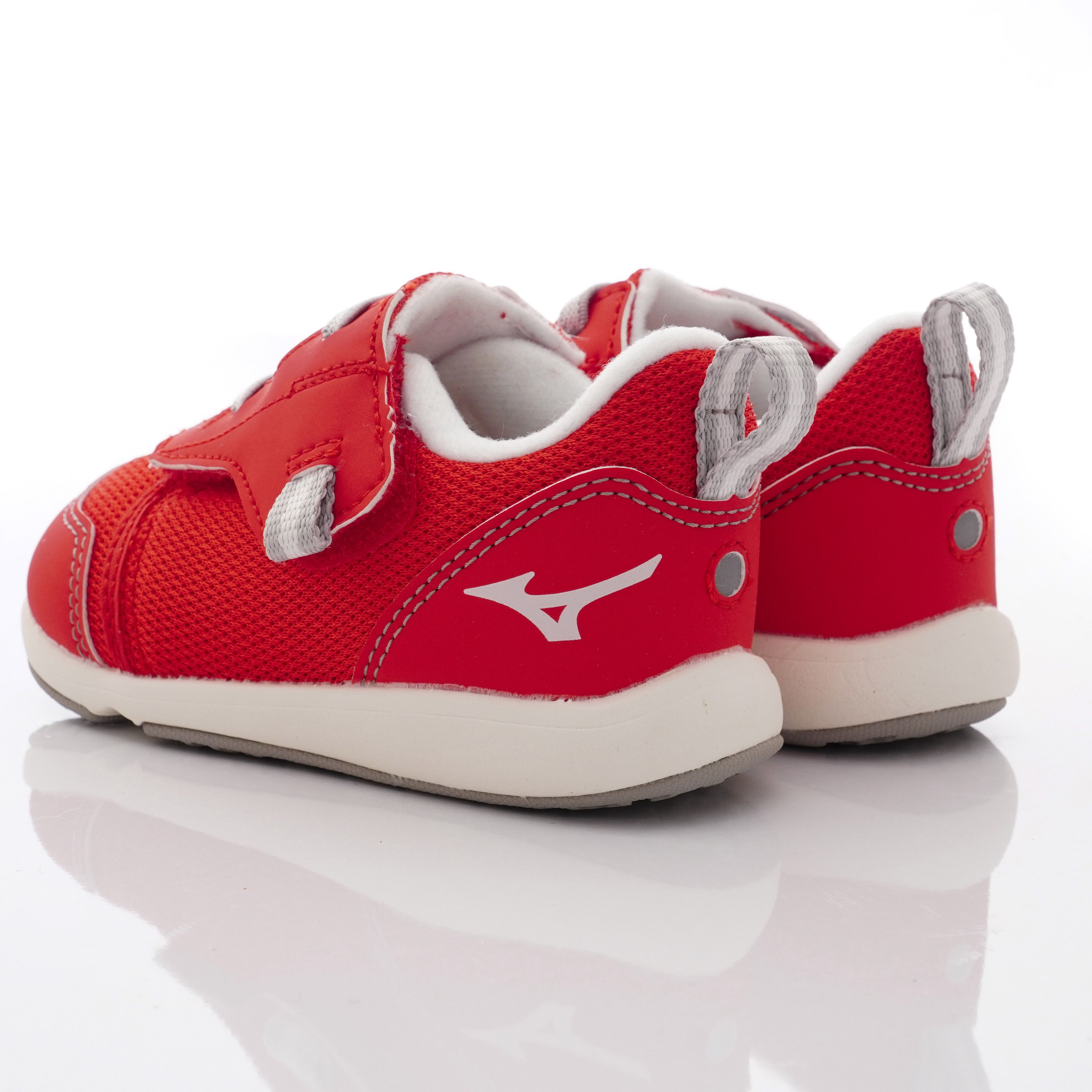 MIZUNO 美津濃 - 超輕量大絆帶機能鞋款(寶寶段)-紅