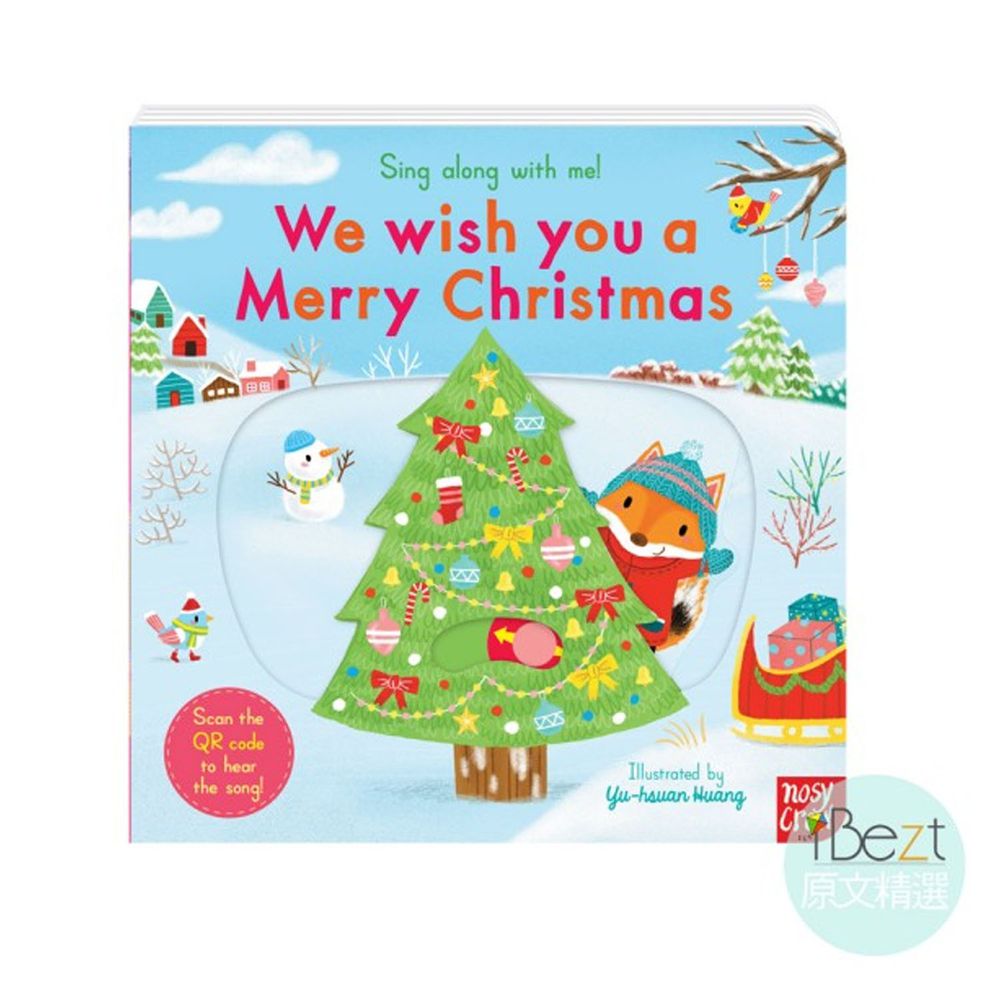 Sing along with me!We Wish You A Merry Christmas
