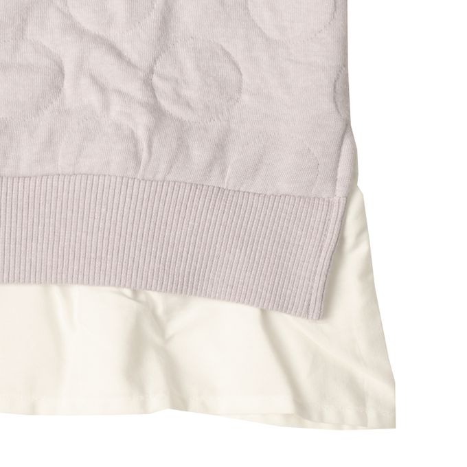 akachan honpo - 鋪棉休閒上衣-紫色