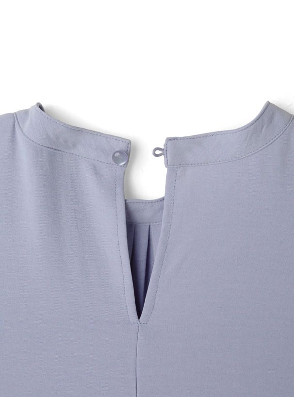 日本 GRL - 氣質滿點法式波浪無袖上衣-奢華黑