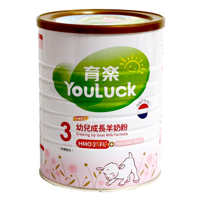 育樂 - 育樂幼兒成長羊奶粉1~3歲-800公克x1罐