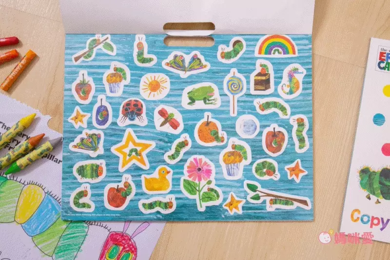 Alligator Products - 好餓的毛毛蟲畫畫(有筆) artist pad