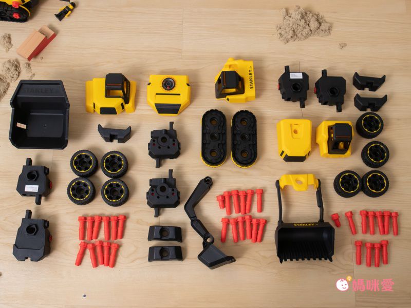 STANLEY Jr. - 組裝工程車-砂石車