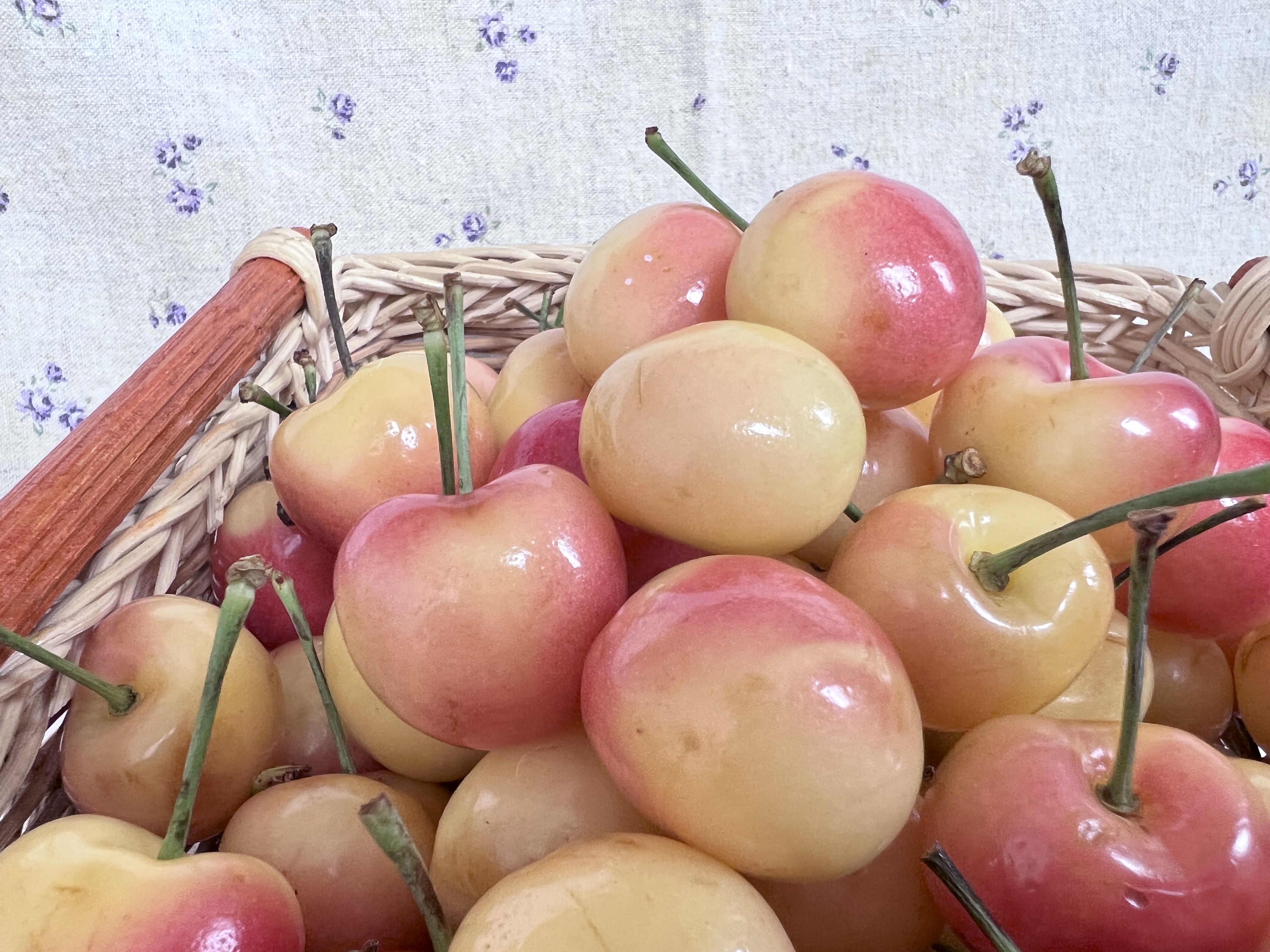 智利新鮮空運！最高等級 夢幻白櫻桃 精選 30-34mm 大尺寸！