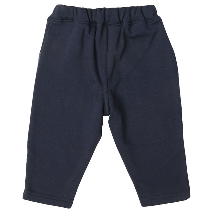 akachan honpo - 內裡刷毛褲-深藍色