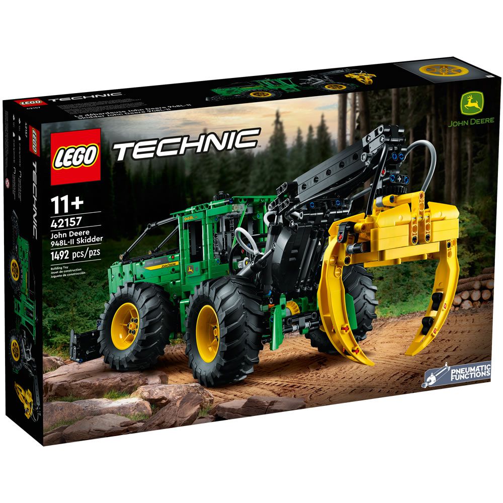 樂高積木 LEGO《 LT42157 》科技 Technic 系列 - John Deere 948L-II Skidder