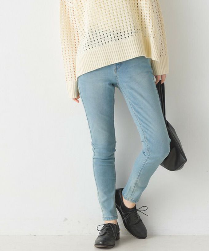 日本 OMNES - [定番]百搭厚磅斜紋布合身長褲-卡其