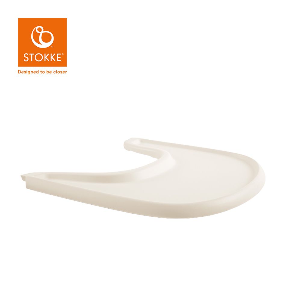 挪威 Tripp Trapp 成長椅桌盤-香草白