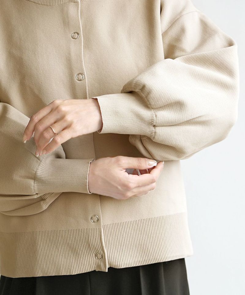 日本 zootie - 前後兩穿金屬釦針織外套/上衣-紅