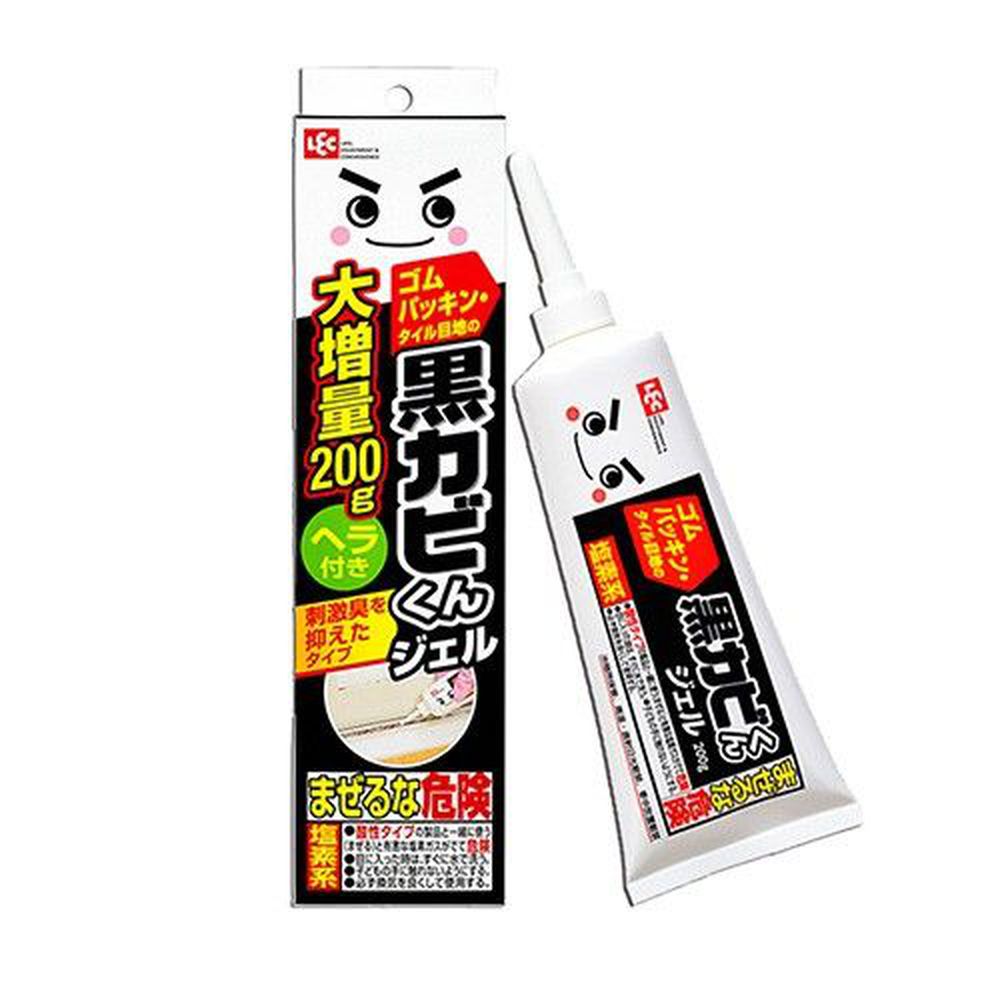 日本 LEC - 黑霉君除霉凝膠200g附刮板-200g x 1支