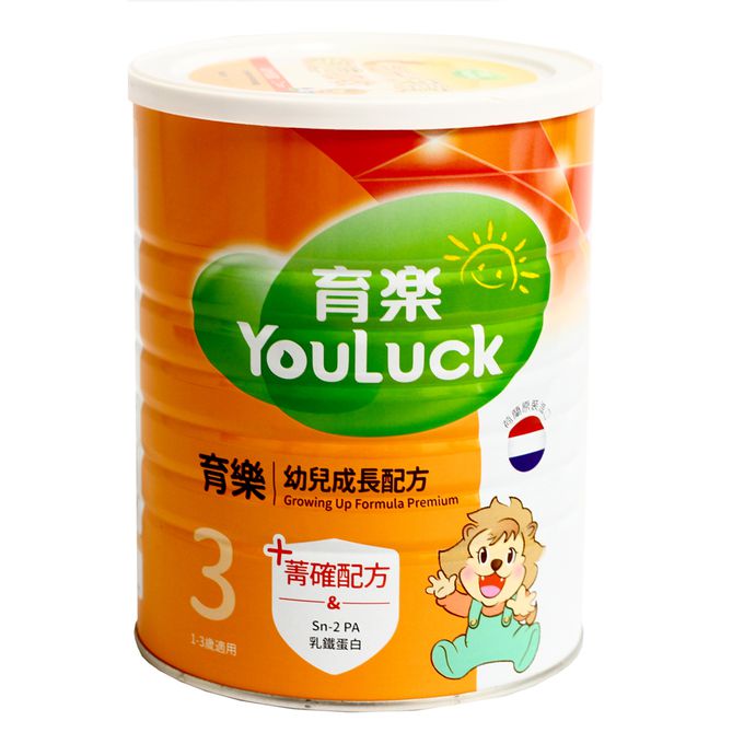 育樂 - 育樂幼兒成長配方菁確配方1~3歲-800公克x1罐