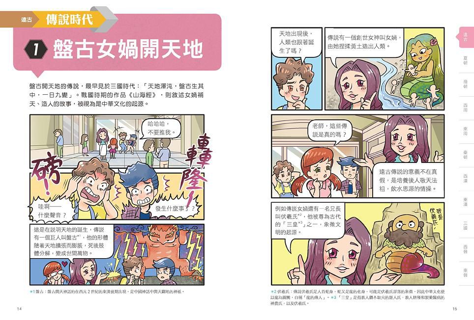 漫畫中國歷史關鍵時刻（全套三冊）:漫畫中國歷史關鍵時刻 1: 遠古時期至魏晉南北朝/ 2: 隋唐時期至清康乾盛世/ 3: 晚清衰敗至中華民國成立-平裝