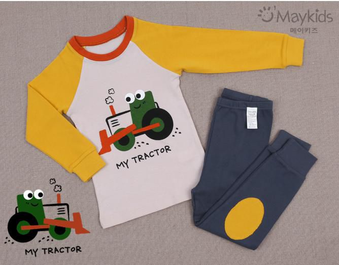 [現貨] ✦ 零碼出清價 ✭ 韓國 Maykids 有機棉長袖家居服/防踢被 ✭