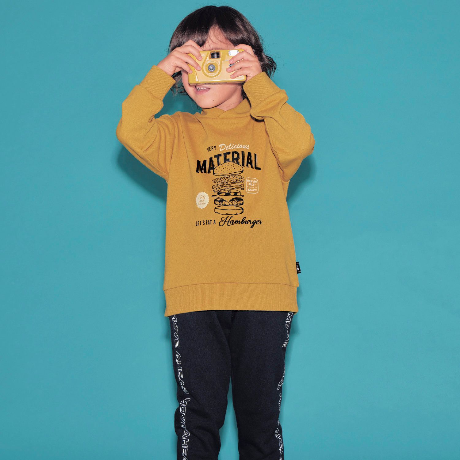 日本千趣會 - GITA 純棉束口休閒長褲-紫格紋