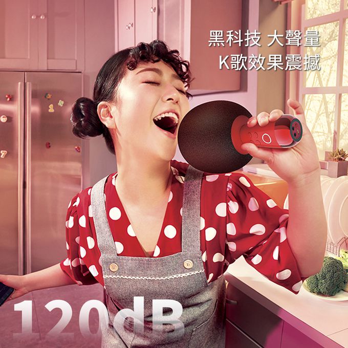 CALF 唱吧 - G2 小巨蛋麥克風 卡拉OK / KTV 麥克風-黑色標準版