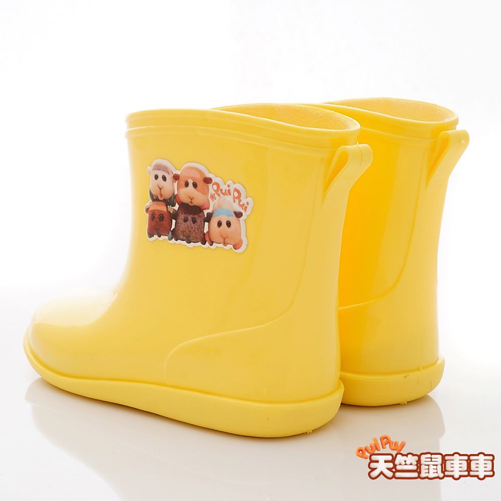 天竺鼠車車 - 台灣製天竺鼠車車雨鞋(中小童段)-雨鞋-黃