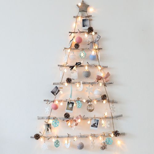 韓國 Bebe Deco - DIY聖誕樹/聖誕壁飾燈-夢想國度 (樹高105cm，樹寬71cm，約1kg)