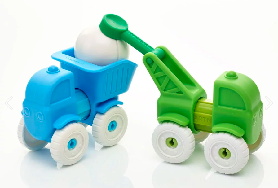 上誼文化 - 【SMARTMAX】磁力接接棒-工程車遊戲組-1歲以上