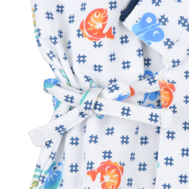 akachan honpo - 袴連身衣(兩件式)-深藍色