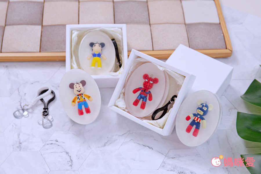 韓國手工立體公仔香皂-馬力歐熊 (5.5X8X2.8cm)