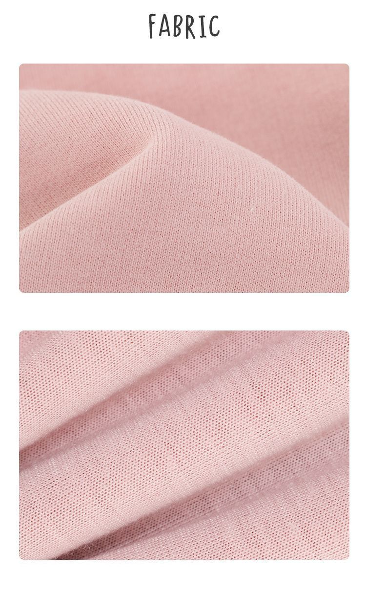 TONGMO - 腰鬆緊運動束口長褲-側邊愛心-桃粉色