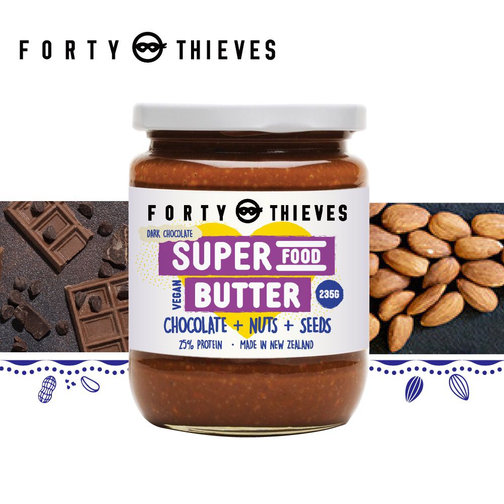 壽滿趣 - 紐西蘭Forty Thieves頂級巧克力堅果醬-235g