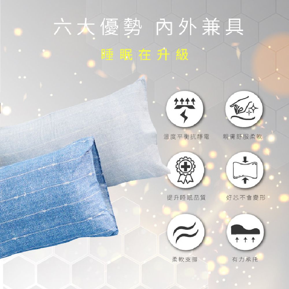 石墨烯壓縮枕芯-花色隨機出貨