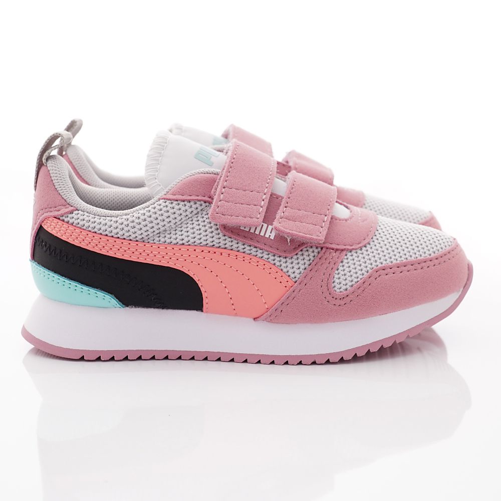 puma - 雙絆帶流線運動鞋款(中小童段)-粉