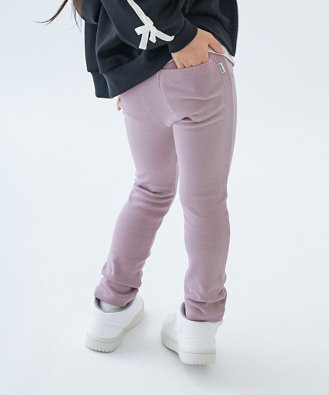 日本 devirock - [熱銷定番] 超彈力抗毛球休閒長褲-紫