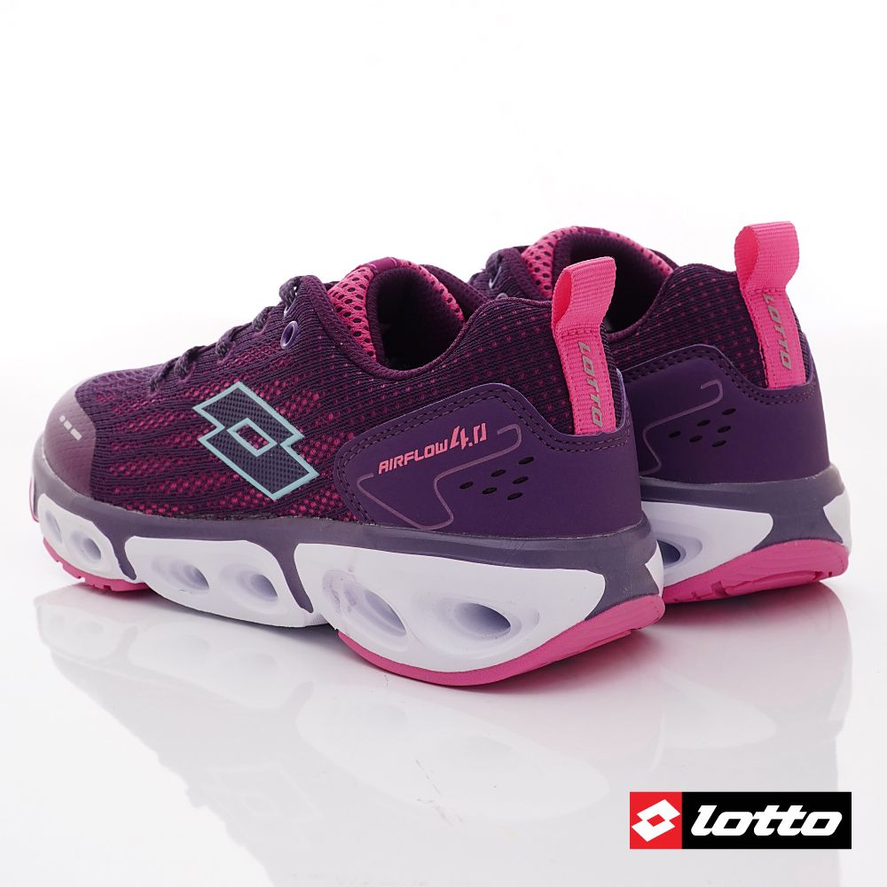 LOTTO樂得 - AIRFLOW4-女段休閒運動鞋-運動鞋-紫