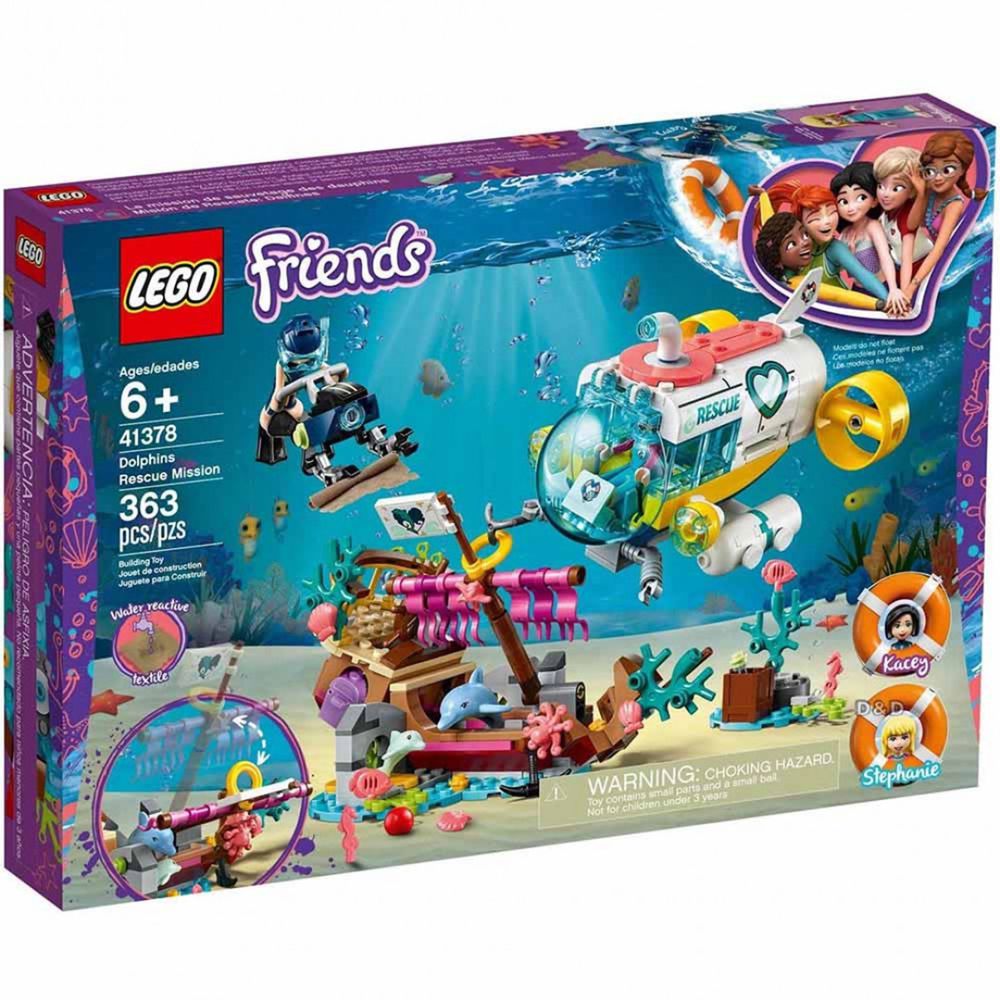 樂高 LEGO - 樂高 Friends 姊妹淘系列 - 海豚救援任務 41378-363pcs