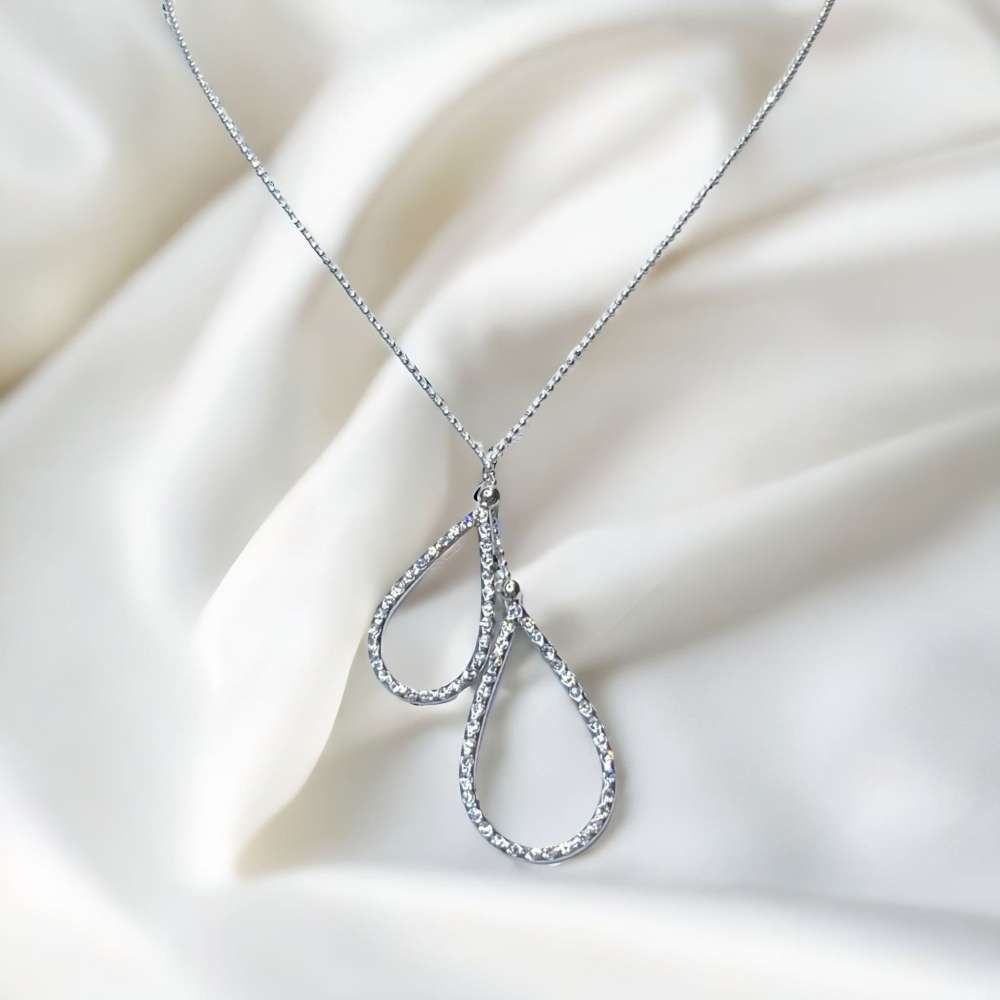 碎鑽水滴型Y字鍊 (F SIZE)