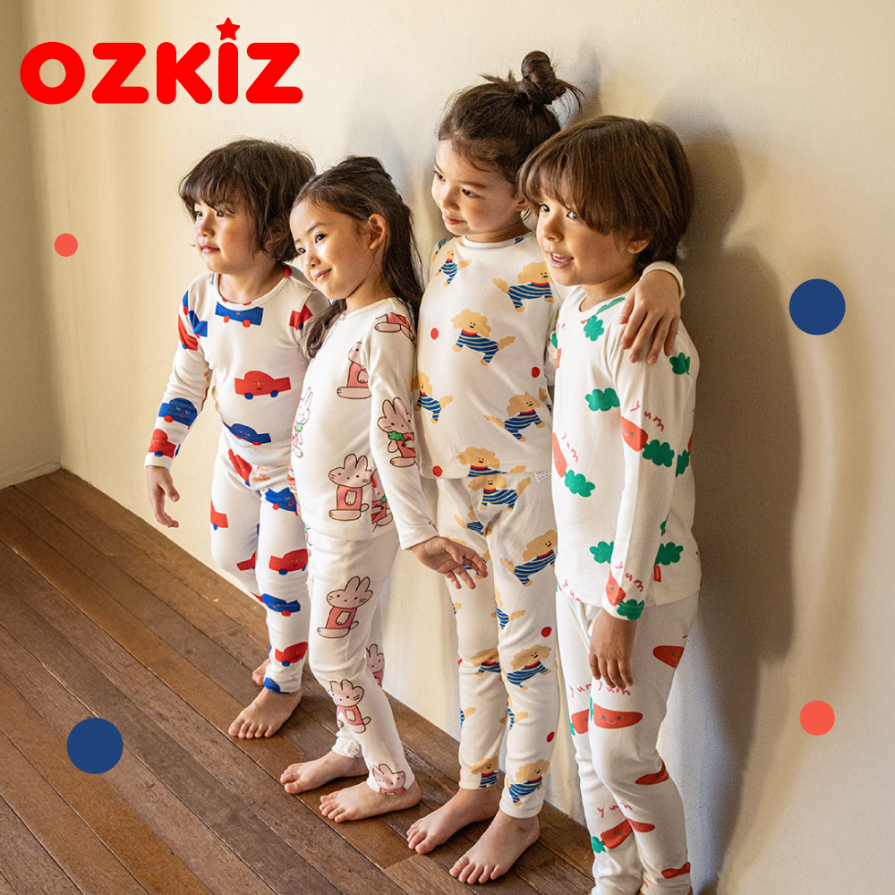 小童星最愛【韓國 OZKIZ】HOMEWEAR 透氣棉家居系列  ♥